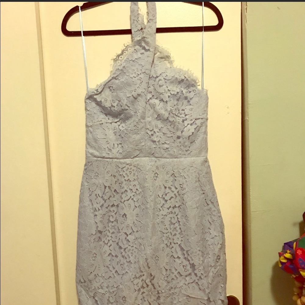 baby blue cocktail dress